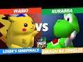 SSC 2019 SSB64 -  Wario (Pikachu) VS  Kurabba (Yoshi) Smash 64 Loser's Semifinals
