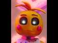 Stylized Toy Chica tries to feel if it's soft or not