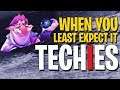 Techies When You Least Expect It - DotA 2 Funny Moments