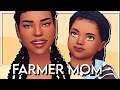 The Sims 4 | FARMER MOM 🌽 | CAS & Lookbook + CC Links