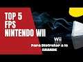 TOP 5 Mejores juegos de DISPAROS EN PRIMERA PERSONA en Nintendo WII