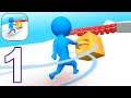 Toss Master - Gameplay Part 1 All Levels 1-7 (Android, iOS)