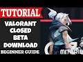 VALORANT Closed Beta Download Tutorial Guide (Beginner)