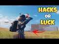 Are these sticky bomb kills hacks or luck? #shorts #pubgm