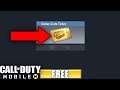Call of Duty Mobile - HOW TO GET FREE GOLDEN CRATE TICKETS!
