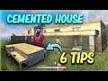 Cemented House Building Tips & Tricks In Free Fire 🔥🔥