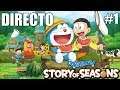 Doraemon Story of Seasons - Directo #1 - Español - Impresiones - Primeros Pasos - Nintendo Switch