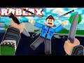 ENFRENTEI MEU AMIGO NO DESAFIO DO MURDER NO ROBLOX!! (Murder Mystery)