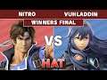 HAT 69 - Vuhladdin (Lucina) Vs. Nitro (Richter) Winners Finals - Smash Ultimate