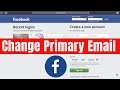 How to Change Your Primary Email Address on Facebook