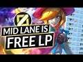 How to WIN FREE ELO in MID LANE - DELETE EVERY ASSASSIN Champion - LoL Guide