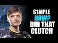 S1MPLE HOW HE DID THAT CLUTCH ? FPL CSGO