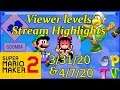 SMM2 Viewer Levels Highlights #5: (Bro-op and Sa-bro-tage!) 3/31/20 & 4/7/20
