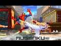Spiderman vs Shin Ryu. Marvel vs Capcom ft Street Fighter MUGEN Multiverse
