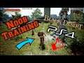 Black Desert Online Playstation 4 Gameplay (BDO) - Noob Training For Beginners!