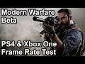 Call of Duty Modern Warfare PS4 vs Xbox One Frame Rate Test (Beta)