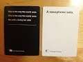 Cards against Humanity - We are irredeemable
