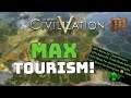 Civ 5 Tutorial - Tourism Guide || How to get more tourists and win a tourism/ culture victory