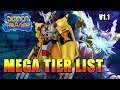 Digimon ReArise | Mega Tier List V1.1!