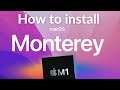 EASY METHOD - Install macOS Monterey 12.0 Beta NOW on M1 Apple Silicon hardware