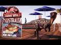 FREE ROAMING DINOSAURS in Jurassic World Australia Resort | Jurassic World Evolution
