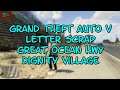 Grand Theft Auto V Letter Scrap 31 Great Ocean Hwy Dignity Village