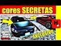 Gta 5 Online: Carros RAROS com Cores SECRETAS Não disponíveis na Los Santos! (PS3/PS4/X360/XB1/PC)