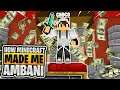 How minecraft Made Me Ambani (Minecraft Bedwars Funny Moments)