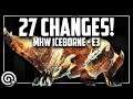 ICEBORNE E3 - 27 Changes & New Info! | Monster Hunter World