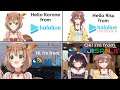 Like Mother Like Daughter - Risu (almost) and Korone Mistakenly Said from Nijisanji【EN Sub】