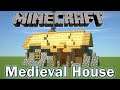 Minecraft Tutorial - How to Make a Small Medieval House
