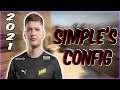 S1mple's CONFIG GIVE YOU SKILL 🔥