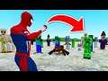 Spiderman Fights Minecraft Mobs In Garry's Mod!