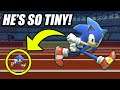 Super Smash Bros. Ultimate - Who Can Beat TINY SONIC In A Race?