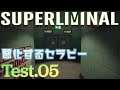 【悪化するセラピー】Superliminal をふつうに実況プレイ Test.05【認識が存在を作りだす】