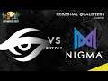 Team Secret vs Nigma Game 2 (BO2) | ESL One Los Angeles 2020 Major EU Qualifiers