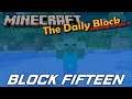 The zombies attack! | The Daily Block - Block 15 #Minecraft #Shorts