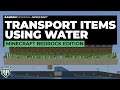 Water Stream Item Transportation - Hopper alternative - MINECRAFT BEDROCK EDITION | Nintendo Switch