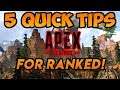 5 QUICK TIPS for Ranked on Apex Legends