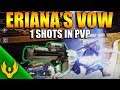 Destiny 2 Shadowkeep Eriana's Vow Hand Cannon Exotic Catalyst PvP Gameplay Review