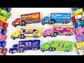 Disney Cars Toys Haulers Mack Trucks Learn Colors