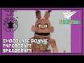 FNAF AR | Chocolate Bonnie Papercraft Speedcraft