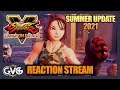 Let's Watch the Street Fighter V Summer Update 2021 Presentation!