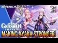 MAKING AYAKA STRONGER! Jadenkaiba Plays GENSHIN IMPACT PC Ver. GAMEPLAY #187