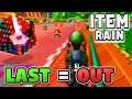 Mario Kart Wii - Item Rain Knockout: Last = OUT
