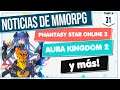 NOTICIAS de MMO - Ed. 4x31 🔸 Phantasy Star Online 2 🔸 WoW Classic 🔸 Riot y Hypixel 🔸 Aura Kingdom 2