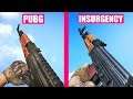 PlayerUnknown's Battlegrounds vs Insurgency - Weapons Comparison
