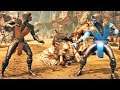 Scorpion Dourado Vs Sub-Zero Blue Steel: Mortal Kombat X