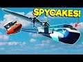 Spycakes Joined Jank Airlines Boat Delivery! (Stormworks Multiplayer Plane Crash Survival)