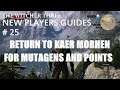 The Witcher 3 , New Players Guides # 25 , Return To Kaer Morhen For Mutagens And Points